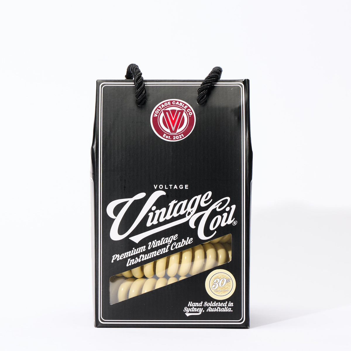 Voltage Vintage Coil Chicago Cream 30ft