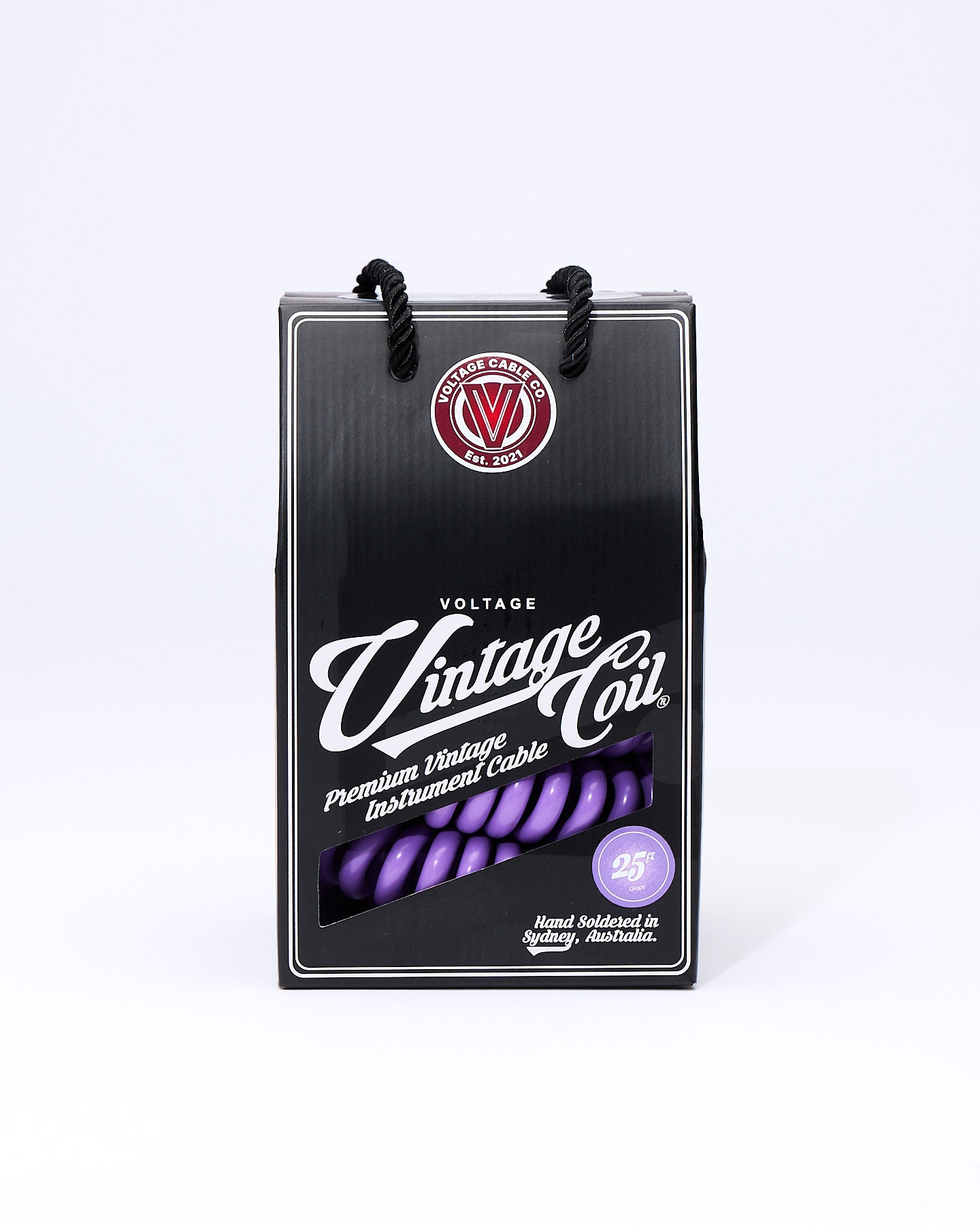 Voltage Vintage Coil Grape 30ft