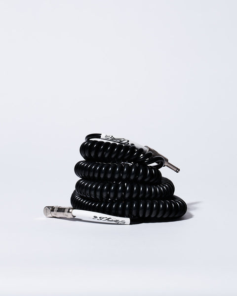 Black Voltage Vintage Coil® – AUS handmade coiled guitar cable