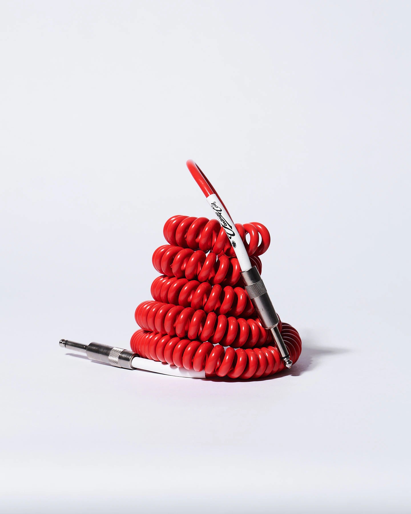 Red coiled guitar cable product photo Voltage Vintage Coil®